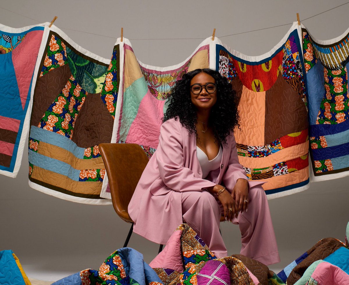 This #BlackMaternalHealthWeek was very special. I got to launch Baby-yams.com & I am overwhelmed by the outpouring of support and generosity. After just four days we sold out of the entire first batch of Abundance baby quilts!!!