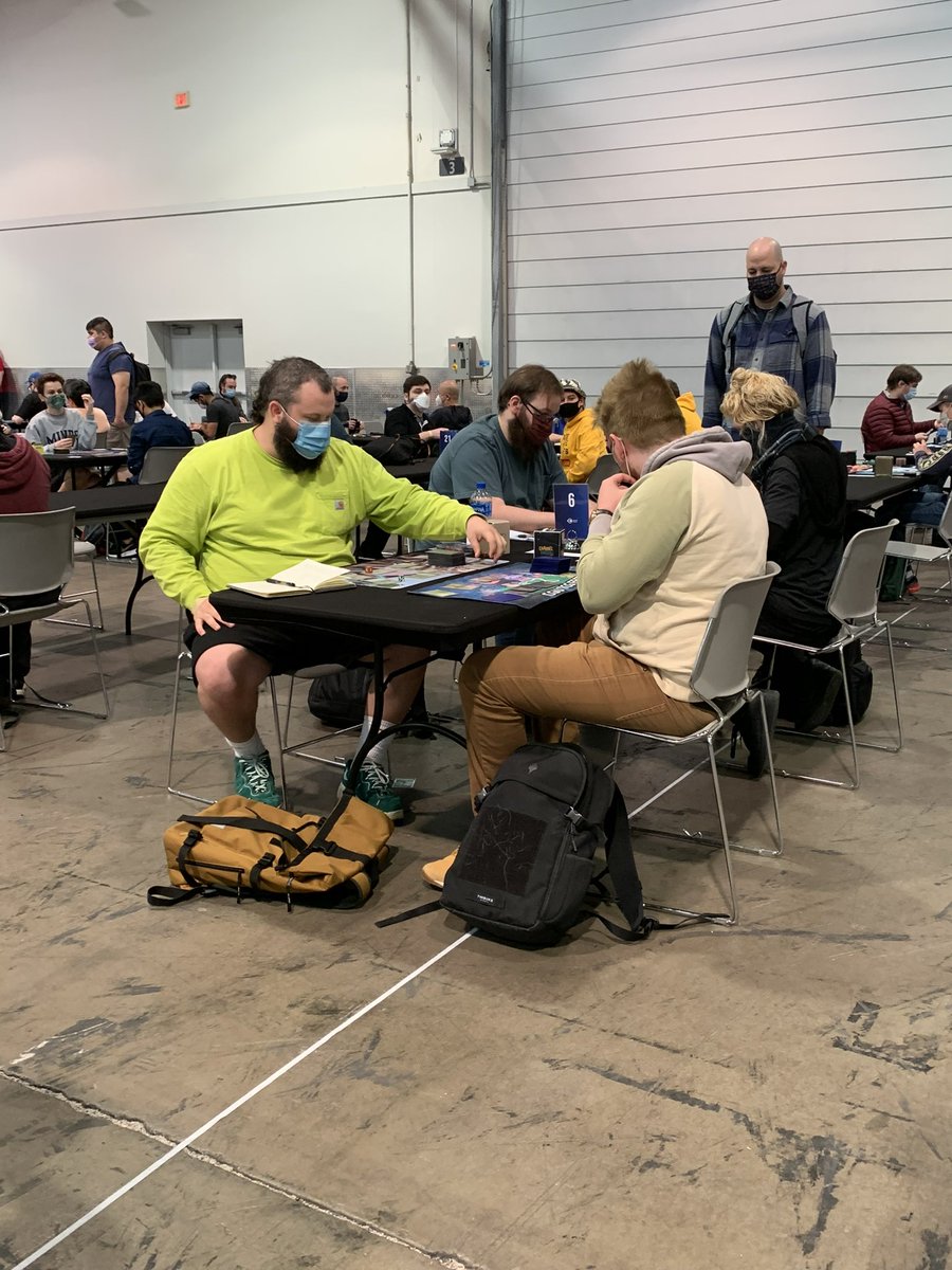 jnqt8's tweet photo. homie just found of a photo of me playing aspiring spike at GP Vegas 2021 back in the good old lurrus days https://t.co/HeziE607ed