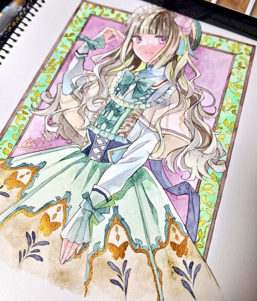 「#私の作品もっと沢山の人に広がれ祭り個展!開催中です!透明水彩と万年筆インクイラ」|憂有@制作中のイラスト