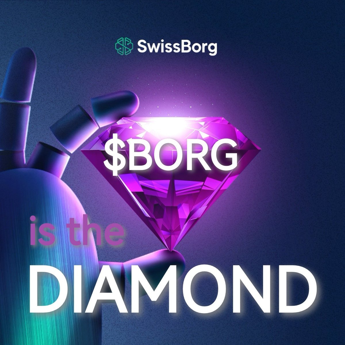 @ponkesol $BORG 💚 #BORG 😉
#weareswissborg
#NousSommesSwissBorg
@swissborg is the future for your investments ... 💯 🚀🚀🚀
#SmartEngine #SmartSend
#SwissBorgEarn #Thematics
@Cyrus_Fazel @alex_fazel @AnthoLGSB @nremond @DLophem @f_messina @bmluca87 @ElisaBonaldo @francoishelg @xrisborg