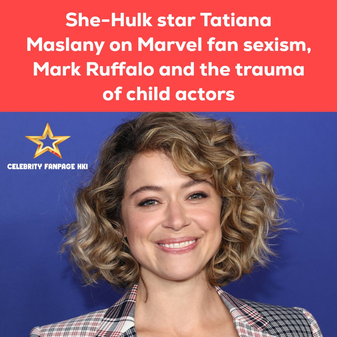 I’m terrified of everything,” #TatianaMaslany admits. The She-Hulk star and I are on the subject of fear because, in her new animated film, Butterfly Tale, she plays a butterfly named Jennifer who is scared of heights.