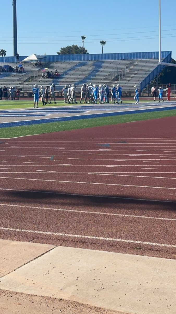 What a great busy day for @DobsonFootball Had 5 youth games @DobsonHigh @DobsonAthletics Varsity had 6 games of 7’s at Mesquite. Going 3 wins 1 loss and 2 ties. What a great day to be a Mustang! #BRICKxBRICK