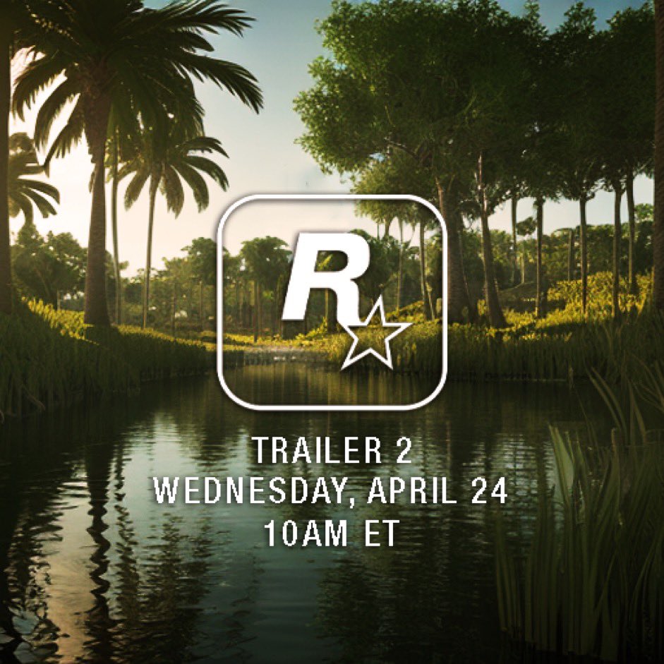 Alvar_Rager's tweet photo. The GTA 6 Trailer 2 is set to release in April 24

This trailer is going to show the official release date and will show official gameplay https://t.co/5lv3qKNad3