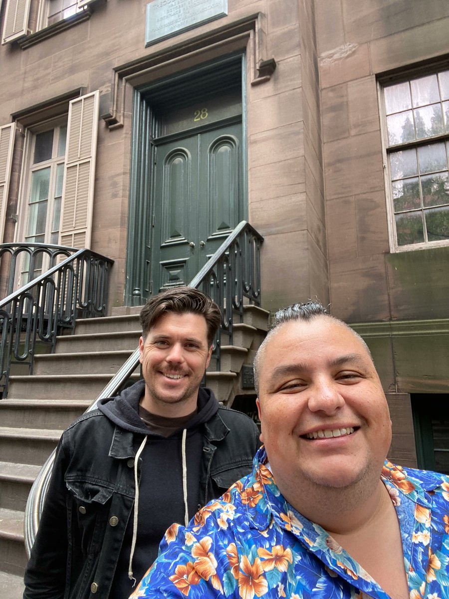 Make friends at Presidential sites: my experience going in the Theodore Roosevelt birthplace was made better by Visiting with Dr. Ryan Purcell! 🤠🗽🌆🦅🇺🇸🏛️

Check out “Theodore Roosevelt and Manhattan”! visitingthepresidents.com/2021/07/13/epi…

#TheodoreRoosevelt #TR #Manhattan #birthplace