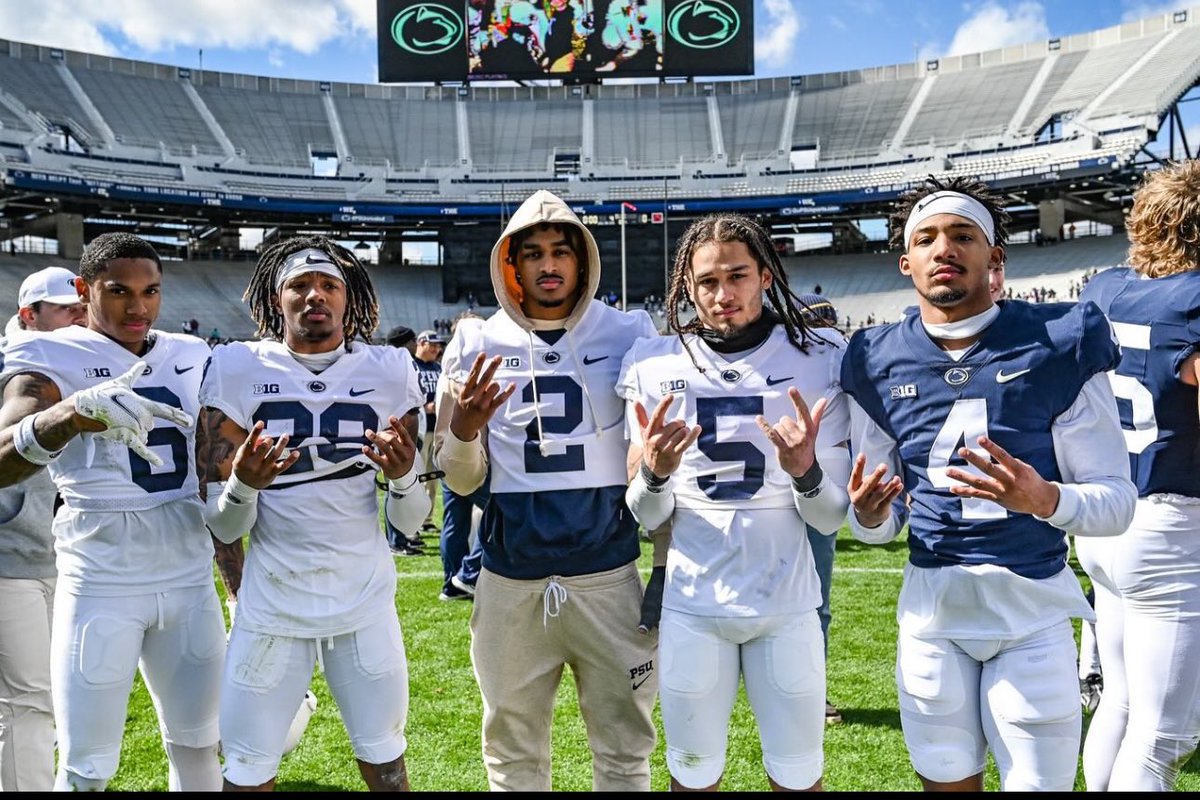 Kevin Winston Jr. (@kevinwinstonjr1) on Twitter photo Thank you to <a href="/happyvalleyutd/">Happy Valley United</a> and @StateCollegeQBC for getting my family to the Blue-White game! It means the world to have them supporting me in Beaver Stadium. Thank you to <a href="/happyvalleyutd/">Happy Valley United</a> and @StateCollegeQBC for getting my family to the Blue-White game! It means the world to have them supporting me in Beaver Stadium.