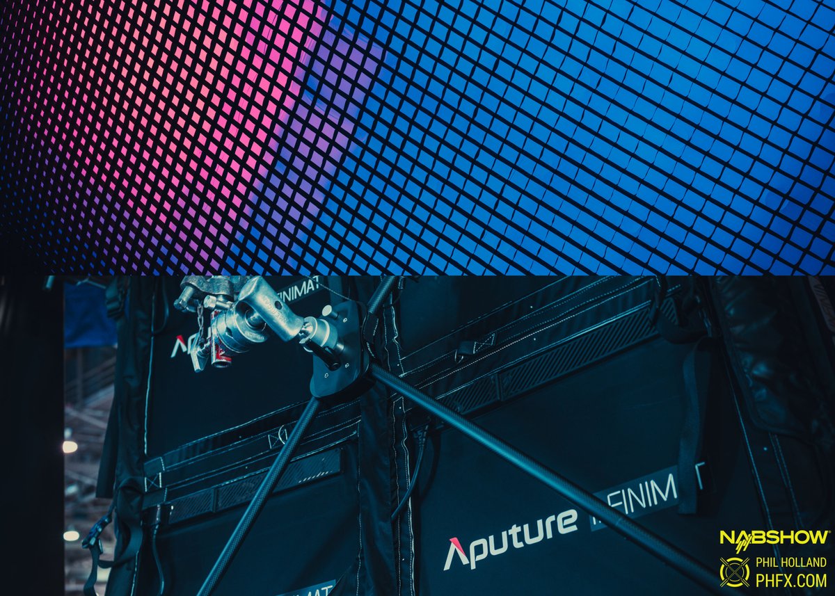 𝗡𝗔𝗕 𝟮𝟰 - 𝗔𝗽𝘂𝘁𝘂𝗿𝗲 𝗜𝗻𝗳𝗶𝗻𝗶𝗺𝗮𝘁. I've already touched on the CS15 and XT26, but Aputure launched a wide range of mat-style RGBWW lights that are sure to be used a bunch with good output.  Amaran had the F series as a moderate precursor to these, but we now get