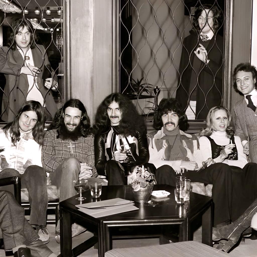 Black Sabbath, Hilton Hotel, Rome, Italy, 1973