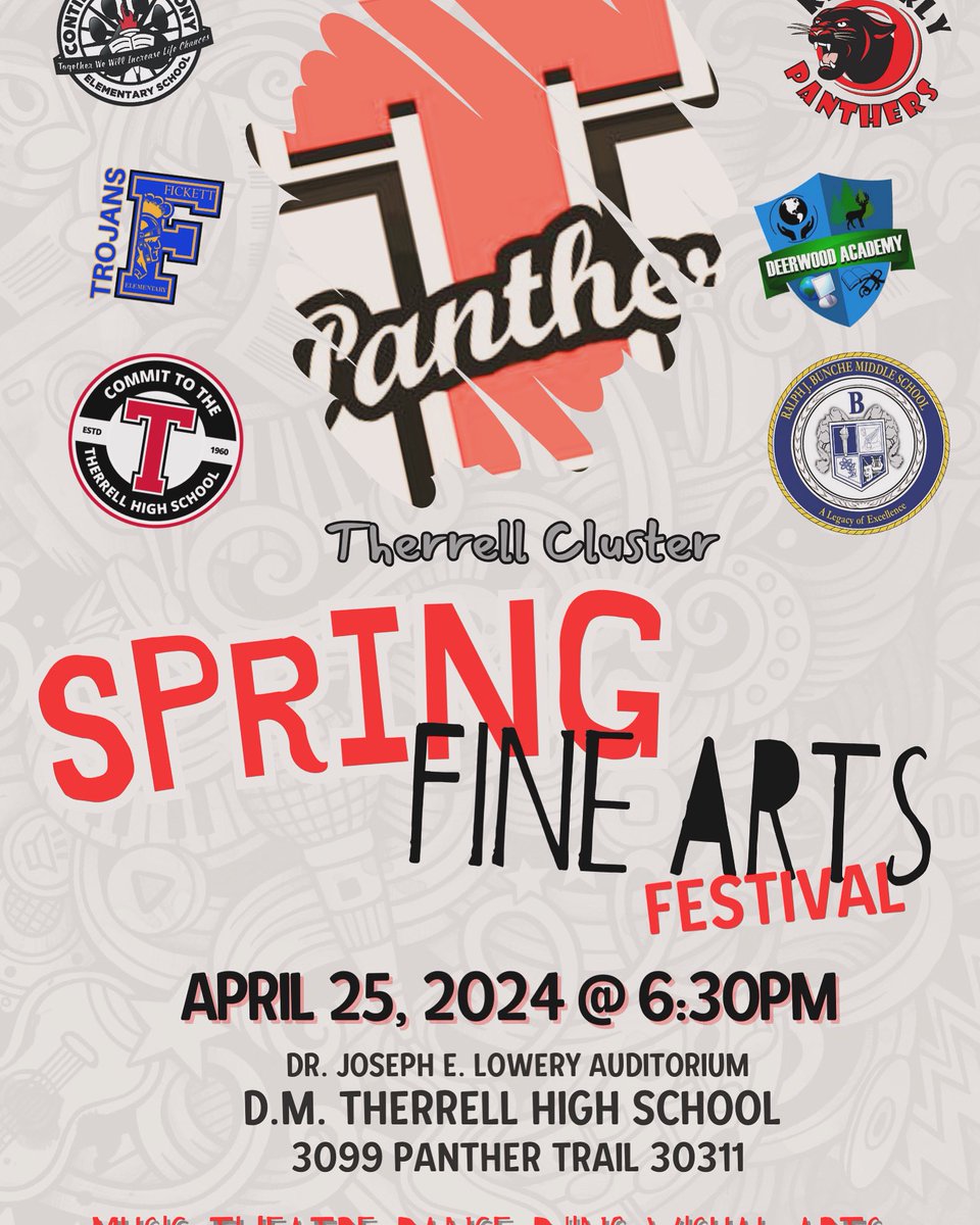 D.M. Therrell HS Art Teacher (@dmt_visual_arts) on Twitter photo APS Therrell Cluster Fine Arts Festival this Thursday! #apsarts <a href="/APSTherrell/">D. M. Therrell High School</a> APS Therrell Cluster Fine Arts Festival this Thursday! #apsarts <a href="/APSTherrell/">D. M. Therrell High School</a>