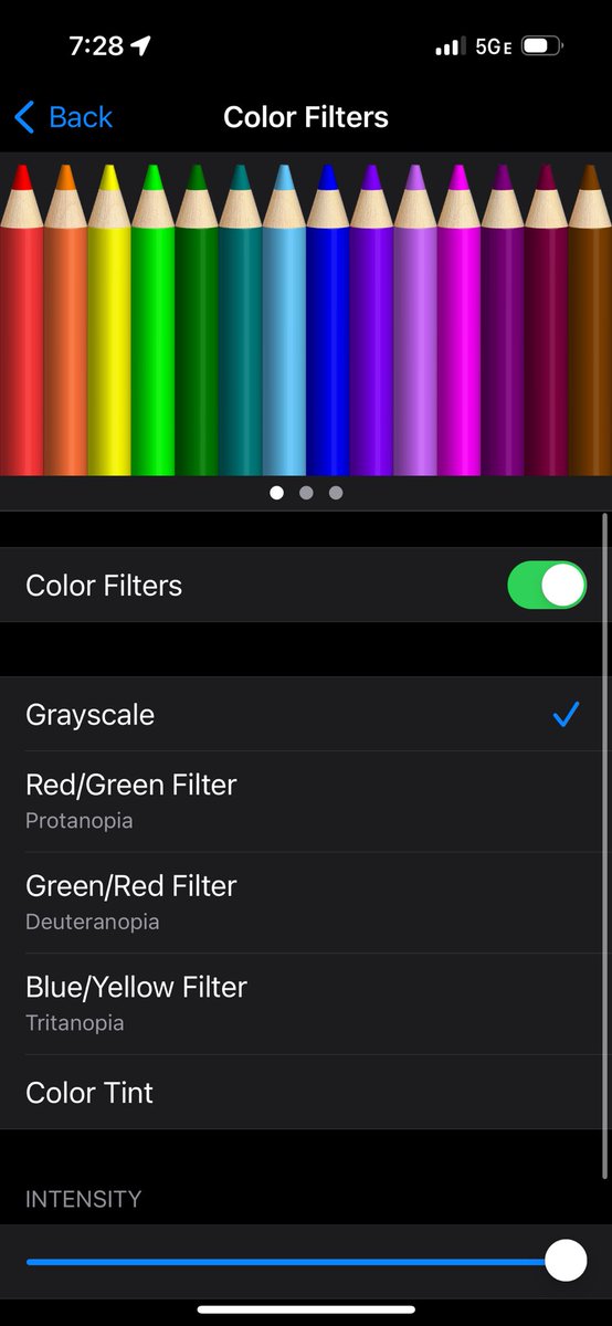 Unpopular opinion: #iPhone color filter is…life changing!