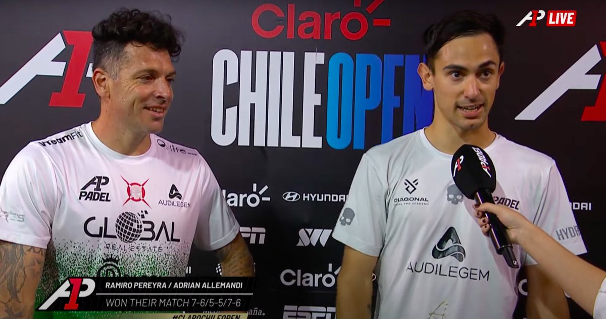 Padel_Break's tweet photo. Imposible no alegrarse por la victoria de Tito Allemandi y Rama Pereyra. Solo Rama sabe lo duro que fue el 2023 sin casi poder jugar. Tito hizo una apuesta valiente y el proyecto vive hoy su 1ª gran noche tras eliminar a los N1 en una locura de más de 3h. A1 cada día me gusta más https://t.co/P64eQwy0mv