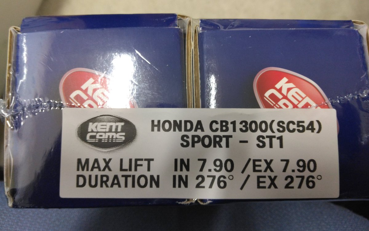 PsdJam's tweet image. HONDA CB1300-SC54
有るんですよハイカムが！
UK-KENTCAMSとJAMの
コラボ企画製品-SNSでしか
出してないくらいな不定期生産

定数完売になりました✨
ありがとうございました。
また、数ヶ月後に再開予定検討中

#ハイカム #sc54 #cb1300
#ケントカム #コラボ企画製品
#リプロファイルカム