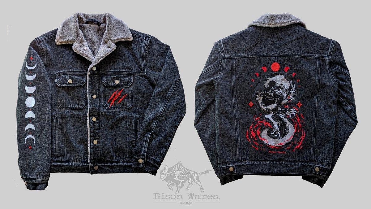 Last day to pre-order the jacket on my shop! Wont be available again till late July! My store my closing tonight! Bisonwares.com