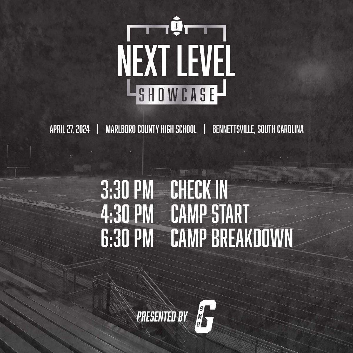 CoachMcFatten's tweet photo. Next weekend April 27th
2nd Annual Next Level Showcase
Rising 6th through 9th Grade
https://t.co/dS2FVtbJY9
#campseason
#nextlevelshowcase
@crownawards https://t.co/wGqU6GVH8o