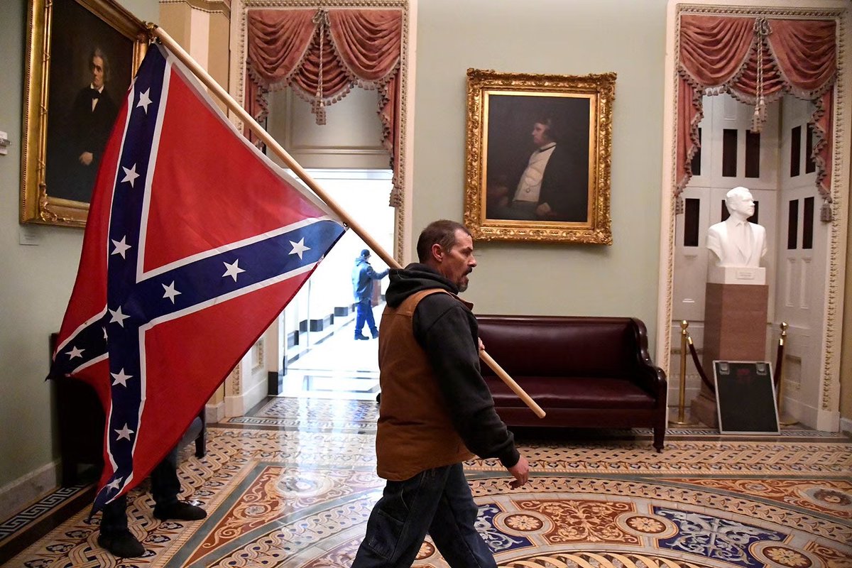 @GuntherEagleman Your insurrectionists brought other flags on January 6, you un-American motherfucker