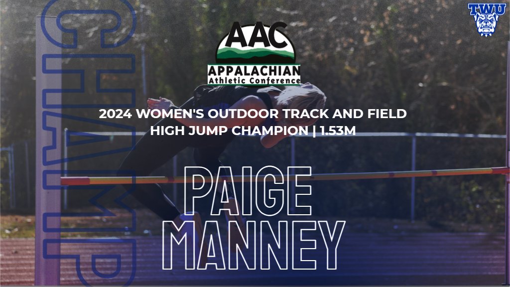 Yesterday at the second day of the @AACsports Championships, Paige Manney from @bulldogsxctf added another conference championship to her collection. Manney won the Women's High Jump with a 1.53m mark! #CongratsPaige @DPASports