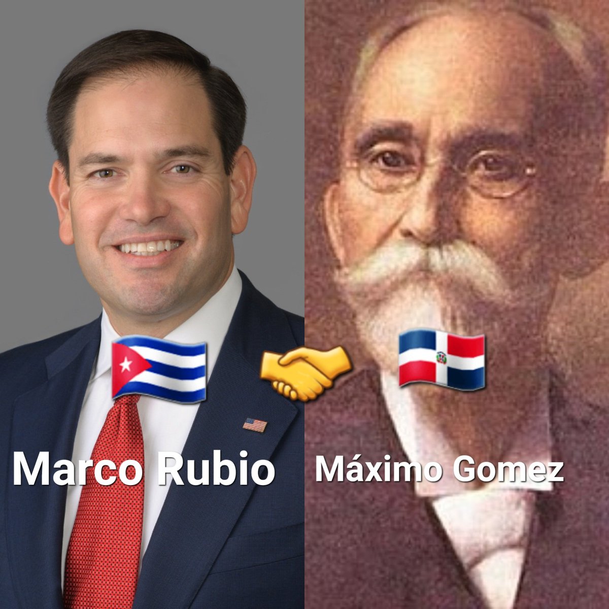 La relación entre los cubanos🇨🇺 y los dominicanos🇩🇴 es más grande de lo que mucha gente cree. Marco Rubio no se quedará callado mientras USA ejecuta un plan perverso en contra del dominicano. Gracias.