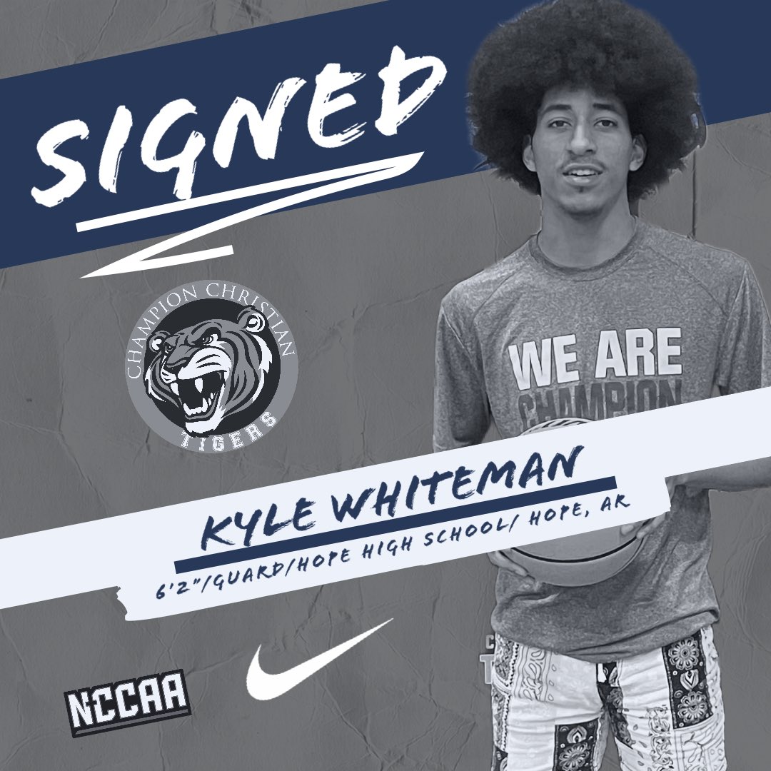 Help us welcome Kyle to the Tiger family! 🐅 🖊️ #onemore