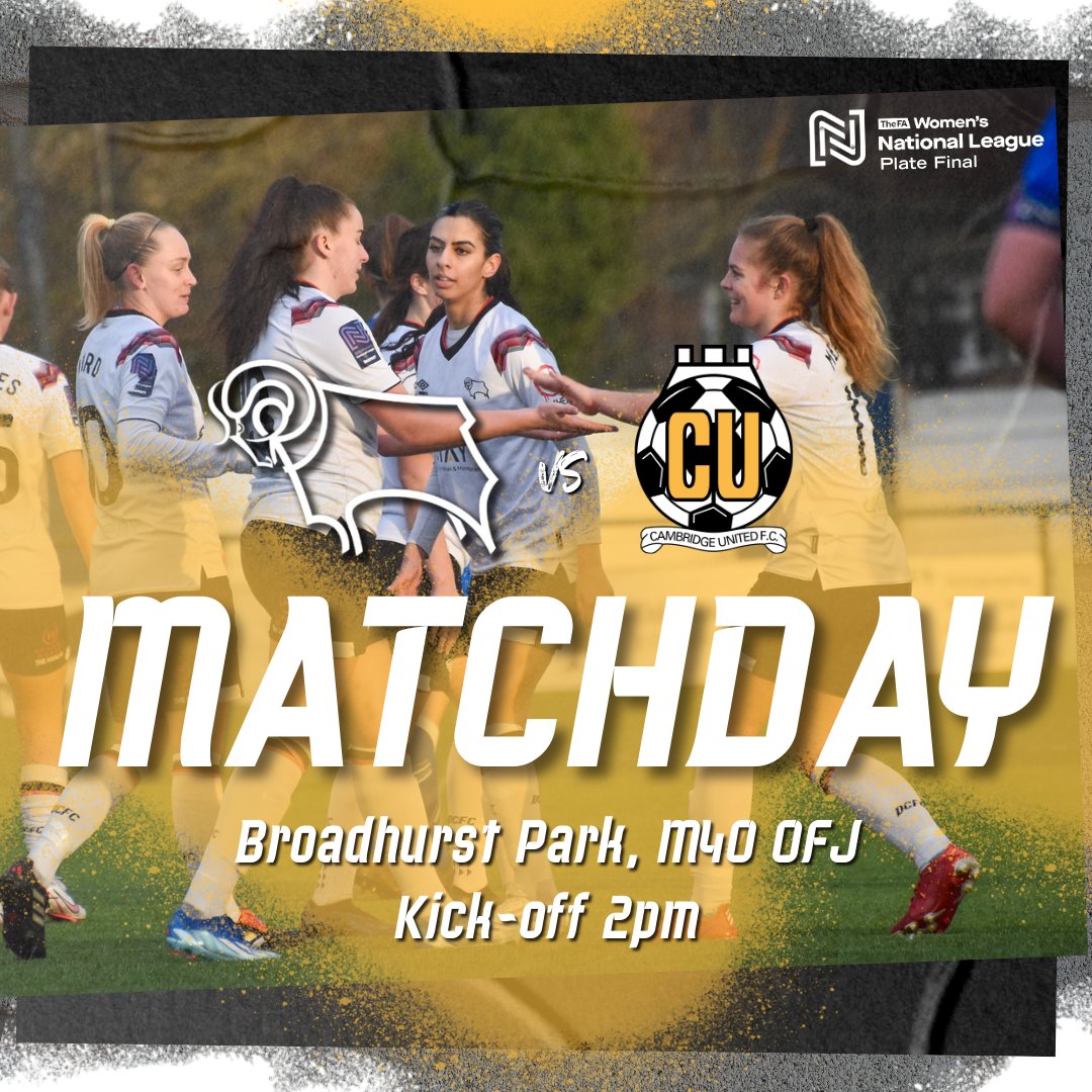 It's <a href="/FAWNL/">FA Women's National League</a> Plate Final day. 🖤🤍

Come on you #Ewes! 💫

#dcfcfans