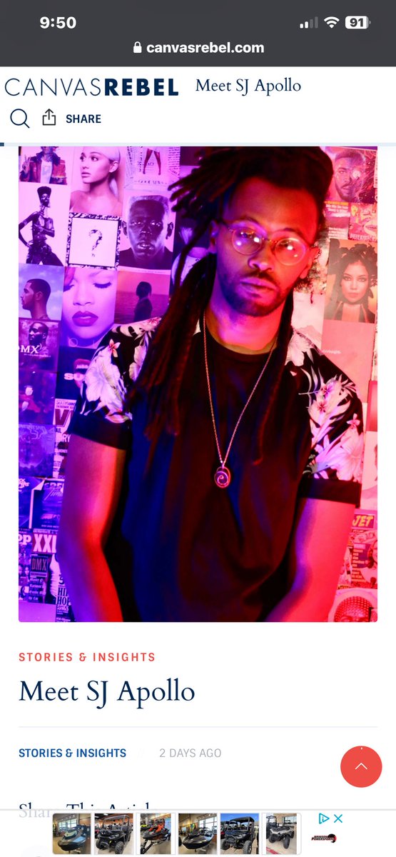 SJApollo's tweet photo. Big love to Canvas Rebel Magazine for the feature!

A in depth look into 

COF Music. Gaming. Creative.

https://t.co/BAqLEyeEqy

#Magazine
#Canvasrebel
#ChannelOfFly https://t.co/QG4KCN2Klg
