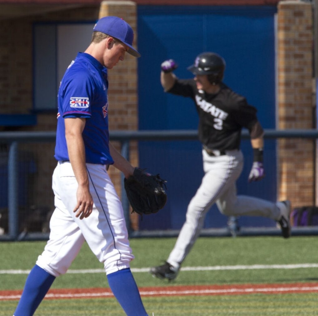 Coach Fisher leaving KU just like he used to. <a href="/OlatheWestBSB/">Olathe West Baseball</a> <a href="/ADButlerOW/">ADButlerOW</a> <a href="/KStateBSB/">K-State Baseball</a> 

Owls now 18-0 on the year.