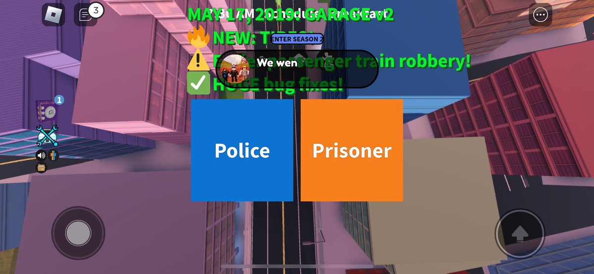xXCorruptedXtr's tweet photo. Jailbreak OG live now (OG cosmetics and limits time vehicles) replay your childhood now! 

Badimo and Asimo, thank you for bringing our childhoods back! #jailbreak #JailbreakRewind #fyp https://t.co/zsW9qzzQfy