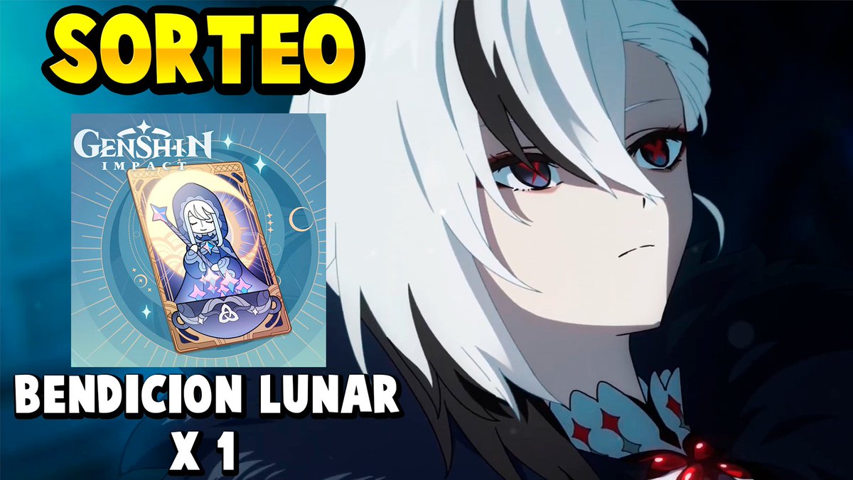 Kaos126YT's tweet photo. SORTEO GENSHIN IMPACT 4.6
Voy a sortear una Bendición Lunar por la salida de Arlecchino!
Requisitos:
Seguirme en Twitter, Youtube, Twitch.
RT + MG a este tweet, y comenta "Yo participo"
Sorteo en Directo a través del chat de Twitch. (1/2)
#GenshinImpact #Arlecchino #Sorteo https://t.co/Ke8PwqbXBg