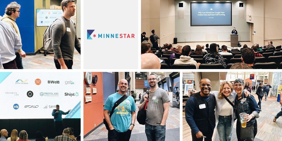 👋 We’re a proud sponsor of <a href="/minnestar/">minnestar</a>. Today’s fun and insightful #minnebar sessions covered #ai, #networking, #hotsauce, and #automation. We can’t wait to meet new friends and partners at other #MinneStar events this year!
.
.
.
.
.
.
.
.
#captureminnesota #coding #electronics