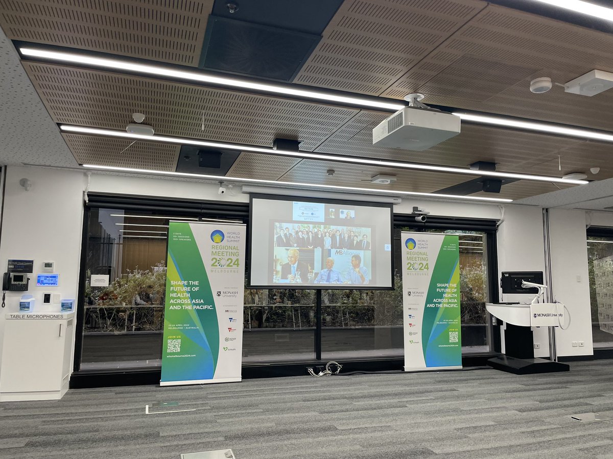 Excited as #M8Alliance (academic backbone of @WorldHealthSmt) begins @Monash_SPHPM this morning! The group is expanding globally & supporting #WHSMelbourne2024 whsmelbourne2024.com 👍 @GWpublichealth @CCDH_GWSPH @MonashUni @ASPPHtweets #GlobalHealth