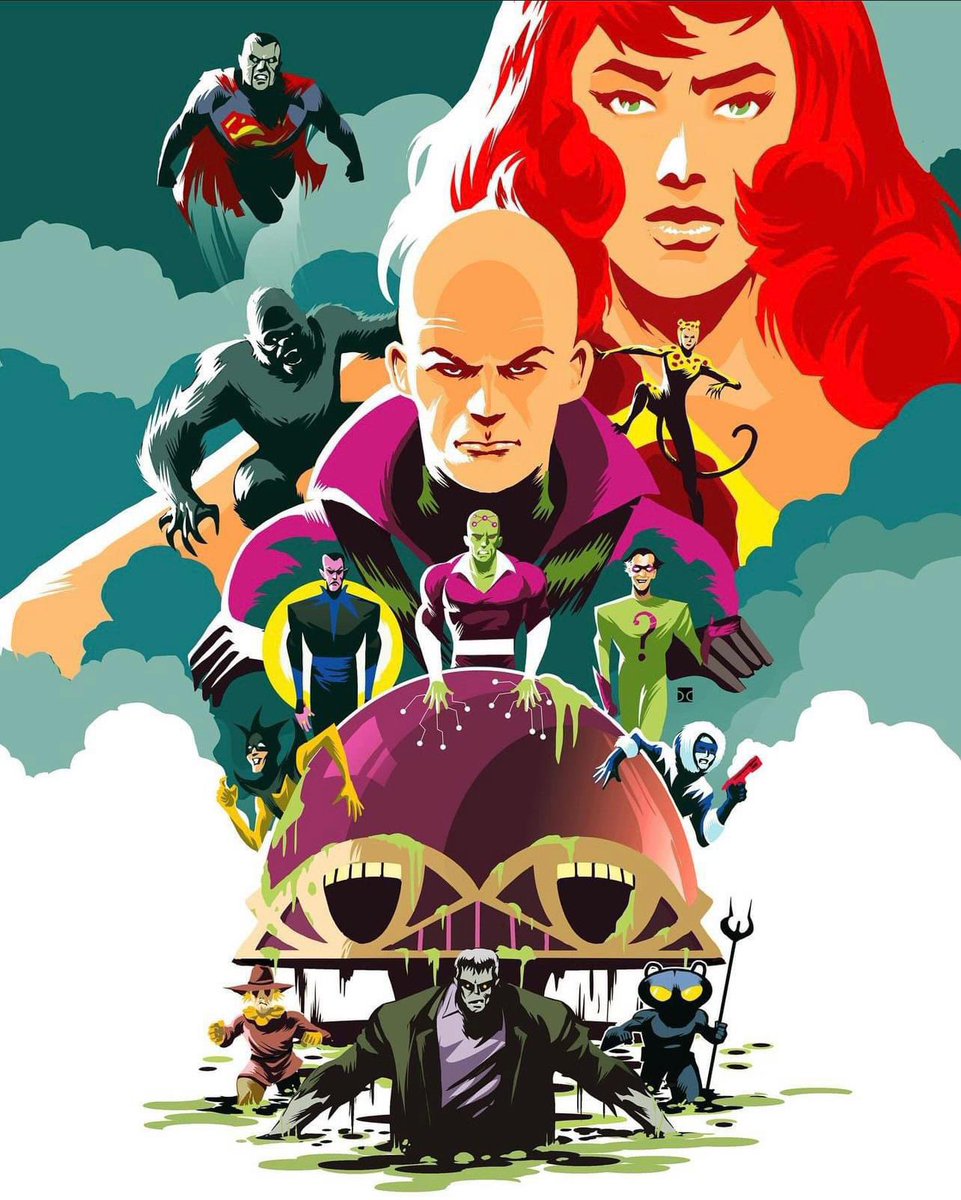 Legion of Doom
Art by Tony Dela Cruz
#Superfriends #comicbookart
#dccomics 

comicbookaddicts.com