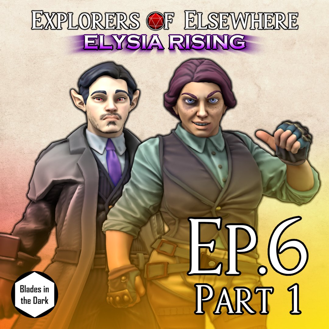 EoElsewhere's tweet image. The Crew sift through their latest magic item haul, but a new nemesis emerges to cause trouble.

See how it pans out in the latest ep of our @bladesinthedark #actualplay, Elysia Rising, on the EoE YT channel or on #podcast!

Like &amp;amp; sub for more content like this!

#ttrpgcommunity