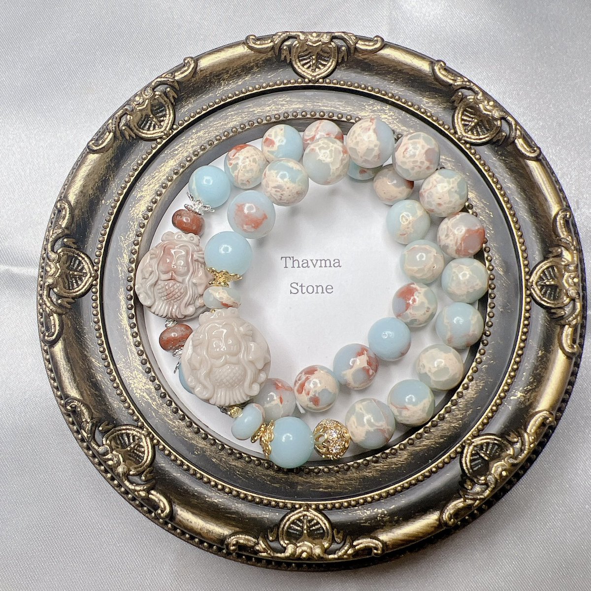 Buko44395584's tweet photo. 新作マーメイドブレス🧜出品しました✨
#夏コーデ
#minne
⬇️
https://t.co/yA1tyCJtVl https://t.co/neKFCA7D59