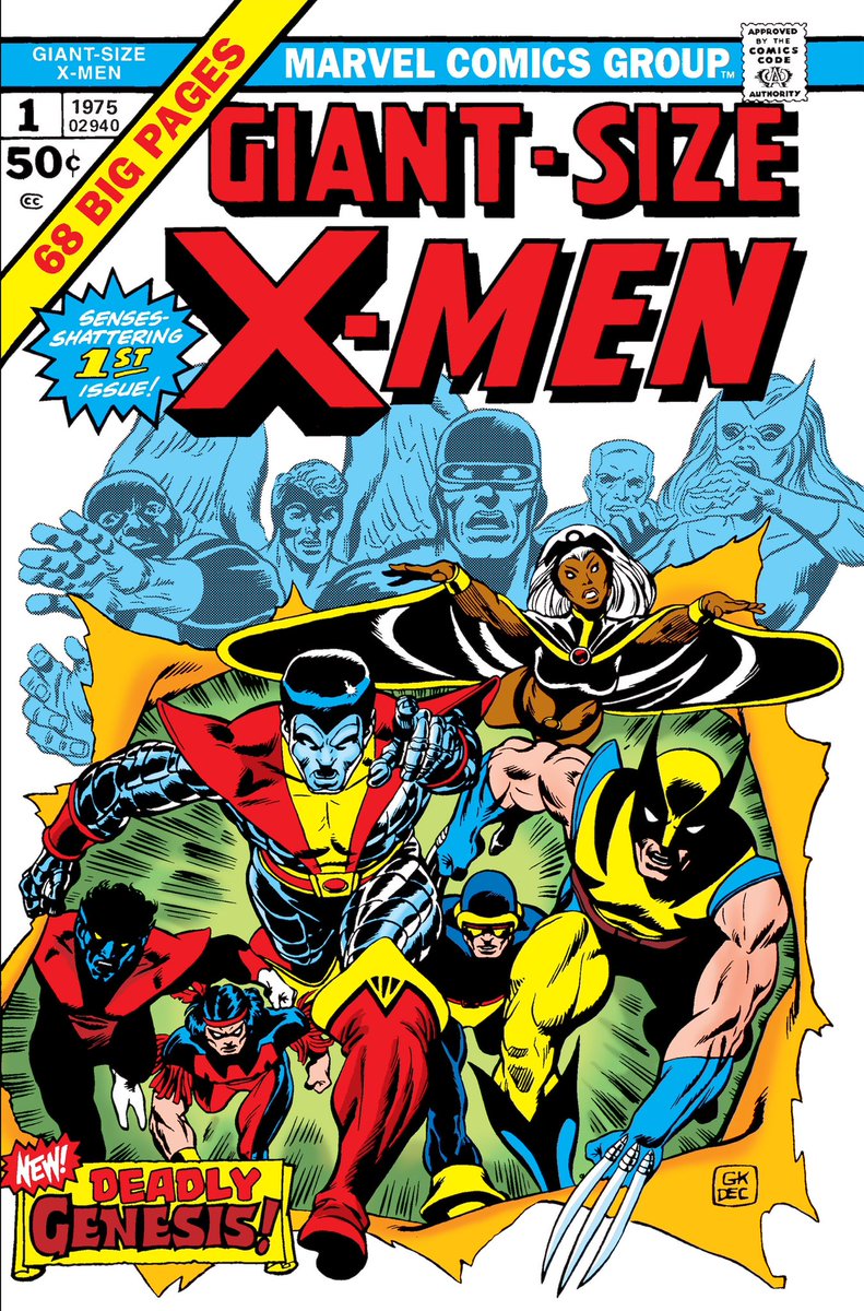 Tomorrow at 10 am it’s Sunday Comics, featuring Giant Sized X Men 1. Join me here: youtube.com/live/Mmkv69VaB… #comics #comicbooks #ItsAboutComics