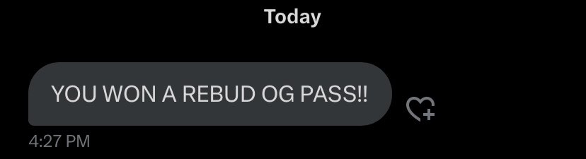 Ayeeeoo Let’s goo What a GREAT 4/20🌲🌲 @RebudOfficial @RebudNFT @TheGardensNFT @Rebud_CEO @ApeGeneral_ Thanks for the MEGA SPACE OG REBUD PASS #RebudOfficia #ReBud