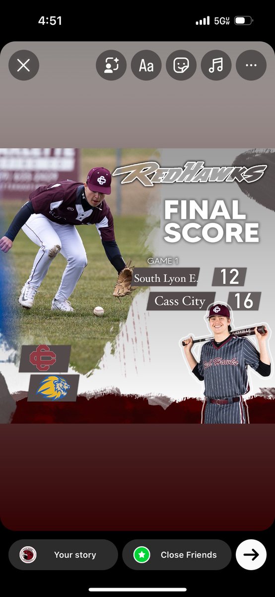 Cass City Unloads 16 runs at Comerica Park to take the victory now 10-2-1 overall and taking on Ubly on the road Monday. @LeeTsports @TomTV23 @SamAliSports @ColdWeatherBats @PBR_Uncommitted @PBRMIScout @MHSBCA1 @MHSAA