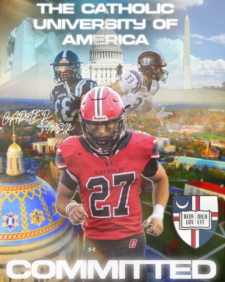 Carter Virsik (@carter_virsik) on Twitter photo I am extremely excited to announce my commitment to the Catholic University of America! Thanks to all my coaches, family, and friends for their support throughout this entire process! Letโs work <a href="/CatholicU_FB/">๐พ๐ผ๐๐๐๐๐๐พ ๐ ๐๐๐๐๐ฝ๐ผ๐๐</a>! Go cardinals!! I am extremely excited to announce my commitment to the Catholic University of America! Thanks to all my coaches, family, and friends for their support throughout this entire process! Letโs work <a href="/CatholicU_FB/">๐พ๐ผ๐๐๐๐๐๐พ ๐ ๐๐๐๐๐ฝ๐ผ๐๐</a>! Go cardinals!!