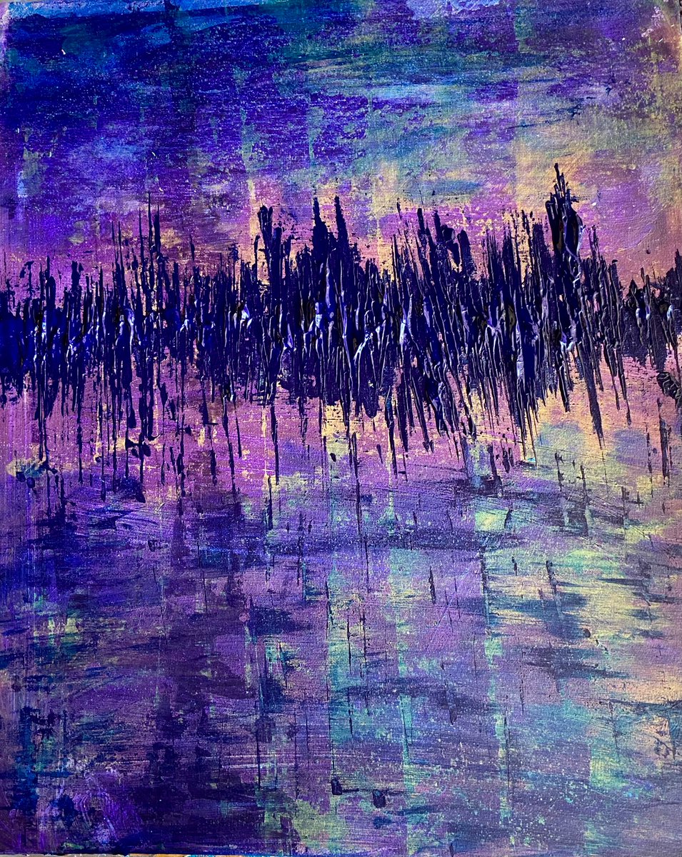 New painting. “What Does Your Heart Beat For?”