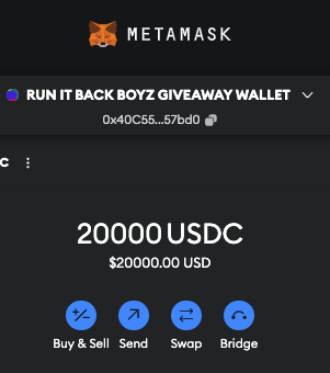 HUGE $20,000 GIVEAWAY INCOMING 🚀 THE RUN IT BACK BOYZ ARE WATCHING WHO'S ACTIVE RN? 🔔
