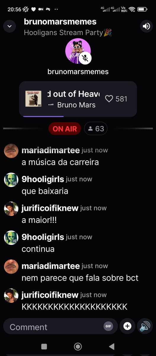 _Bugdale's tweet photo. Locked out of Heaven maior que carreiras!
#SelfieForMars
#HooliganStreamParty
#LOOH #UF https://t.co/iVUFozm062