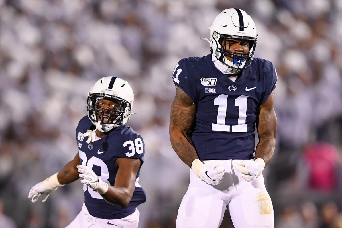 James Franklin shared a heartwarming welcome home to Micah Parsons who spent time in Happy Valley this past week. #WeAre ✍️:@BasicBluesPod STORY: basicbluesnation.com/penn-state-foo…