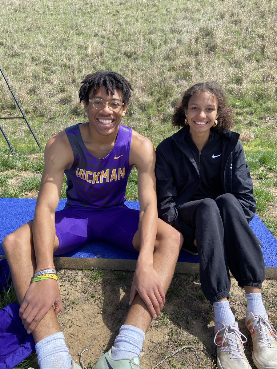 Langston Thomas and Athena Peterson had an amazing day at our CMAC Championship Meet. Langston is the new school record holder in the 100 meters and broke the 200 meter record as well which was a 45 year old record!! Athena extended her Triple Jump record and won 4 Golds today!!!