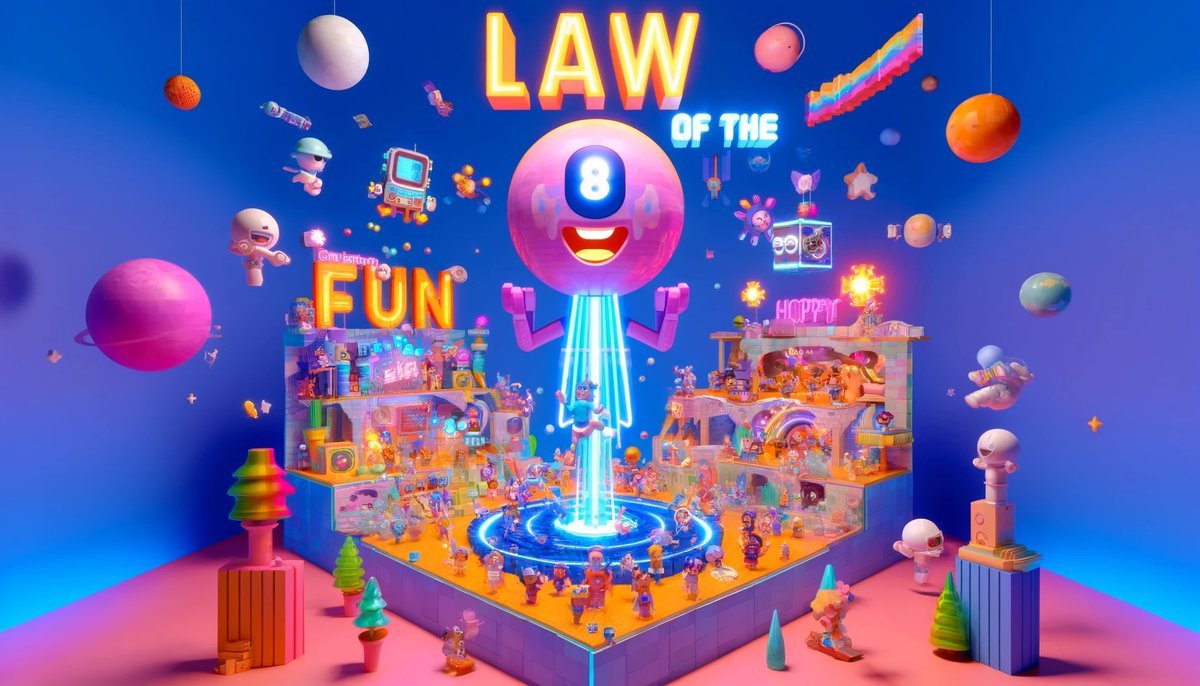 8uddyland's tweet image. In the 8uddyland, fun isn&apos;t just an option—it&apos;s the law of the world!😄🎮 #MetaverseFun #JoyUnlimited