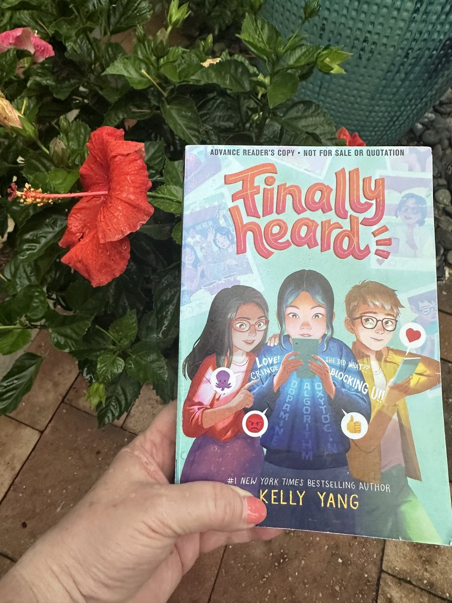 Exciting #bookposse #bookmail arrived today. Finally Heard by @kellyyanghk @SimonKIDS can’t wait to start this one.