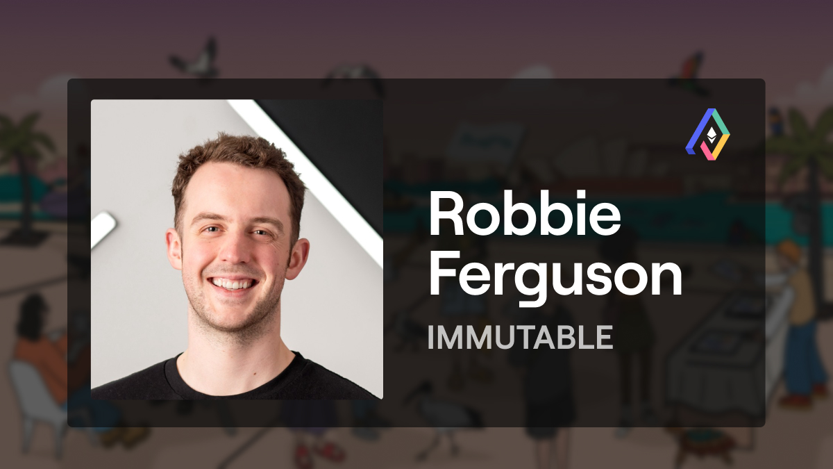Robbie Ferguson, co-founder of @Immutable, will be speaking at Pragma Sydney! Discover Robbie's exclusive insights for Ethereum builders at The View by Sydney on May 2nd 🇦🇺 🌏 Get your tickets now 🎫 ethglobal.com/events/pragma-…