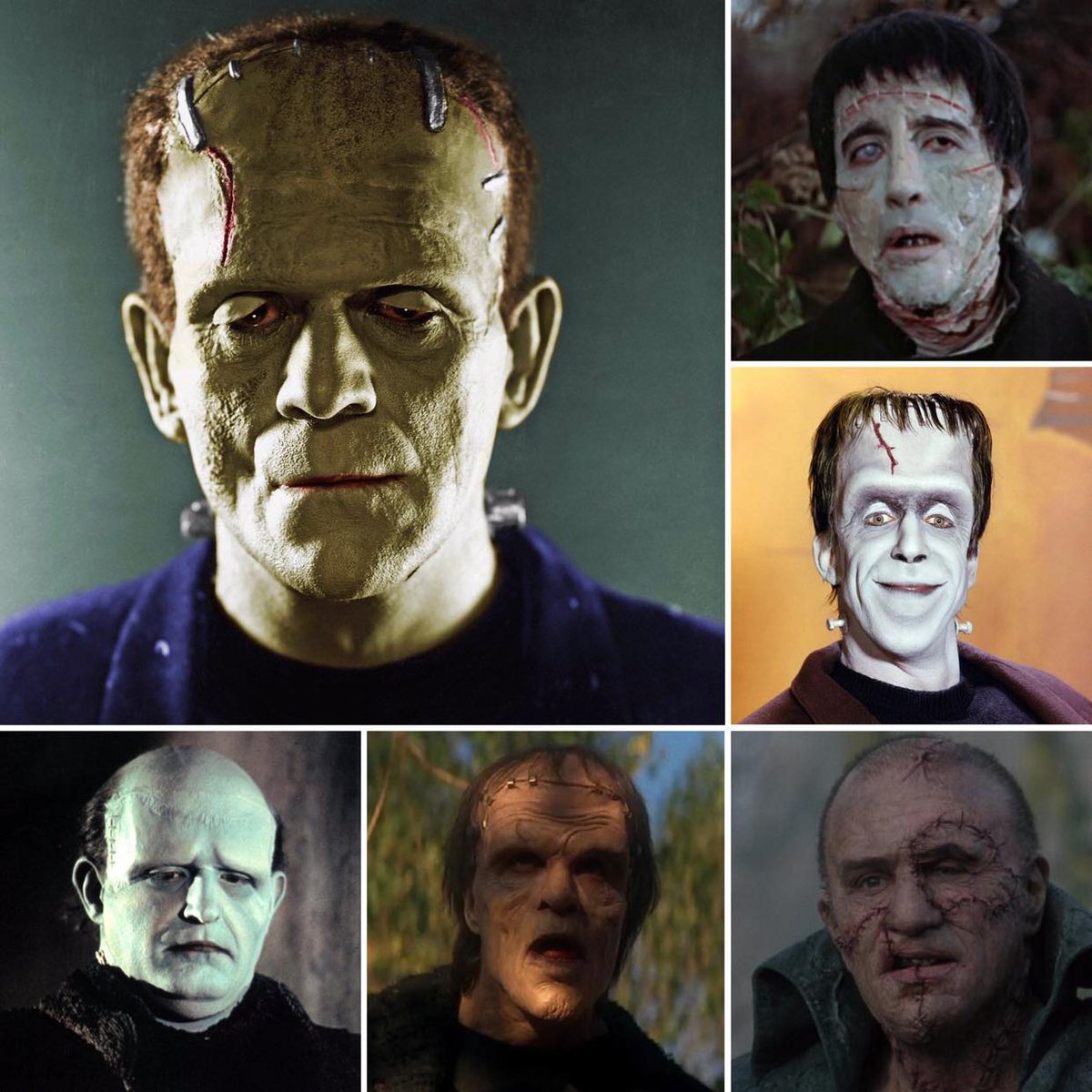 Who's your fave version of Frankenstein's Monster? Boris Karloff or one of the other classic Universal Monsters Frankenstein actors? Christopher Lee? Perhaps you're more of a fan of The Munsters or The Monster Squad? Sound off! #Frankenstein #FrankensteinsMonster #MaryShelley