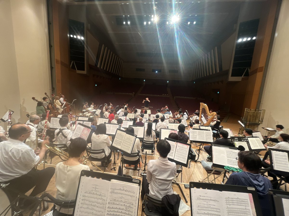 okazakiphil's tweet photo. ゲネプロ中。

皆さんが楽しんでくれるようなコンサートになりますように✨ https://t.co/5VVmoKudto