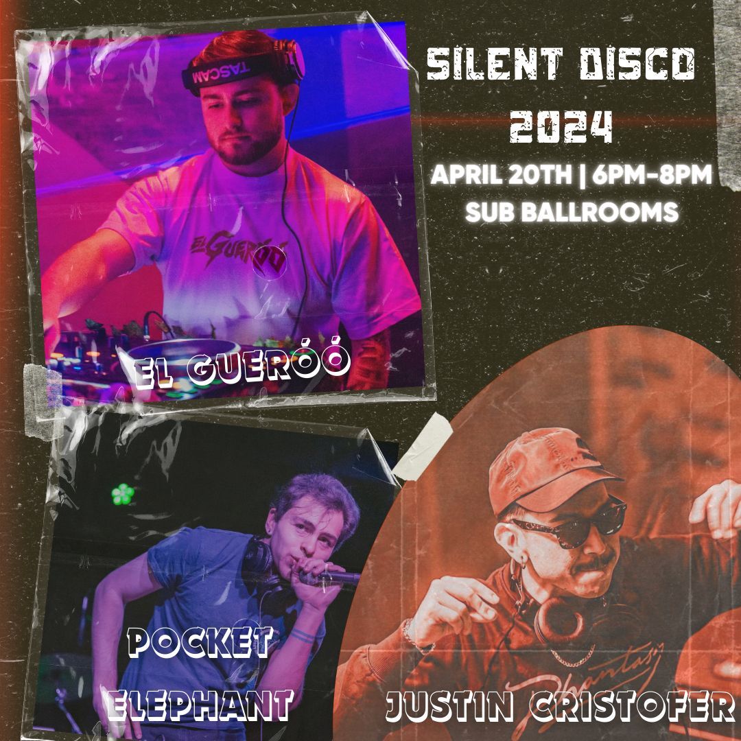 SILENT DISCO HAPPENING RIGHT NOW