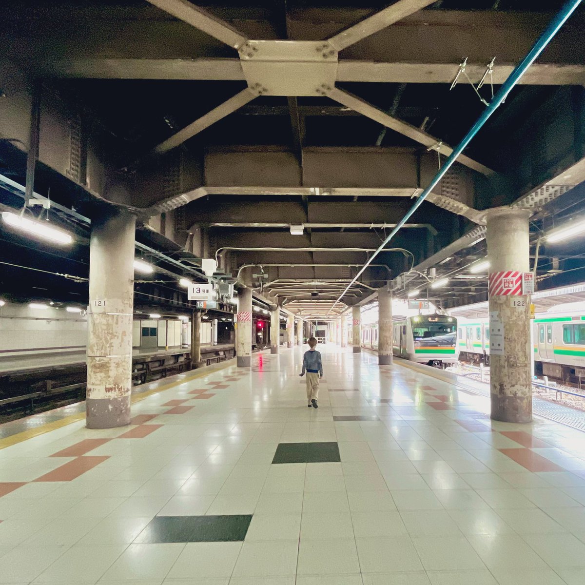 This morning I learned that if you want the empty train out of Ueno toward Utsunomiya, it’s gotta be the 8:51 👌