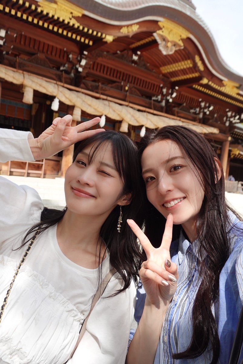 寒川神社さんへ⛩️✨行ってきました🌸
ずっと行ってみたいなぁと思っていた神社だったので
とても嬉しいです🧡
お天気もよくとてもパワーをもらえた気がします💪☀️

華音ちゃんぷち遠出一緒にしてくれてありがとう🥰
1日中一緒にいれて楽しかった🫣