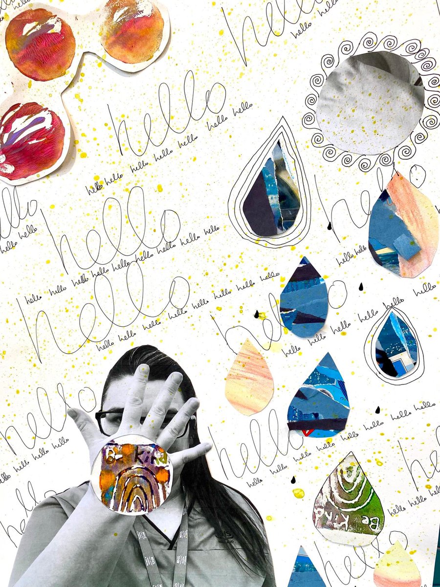 How amazing are these Midpark Hospital staff self-portraits!!

Staff and patients have been taking part in blocks of creative workshops trying a variety of arts practises to positively impact on their health and wellbeing. 

Empowering Portraits block was led by Kirsty Turpie. 💫