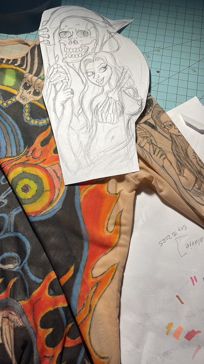 Adding more tattoos #cosplay #wip